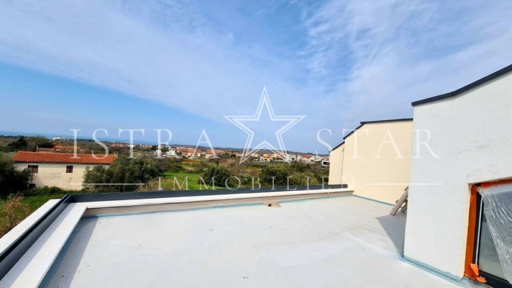 Neubau, Maisonette-Wohnung mit zwei großen Terrassen Meerblick, Nähe Porec - Wohnung - ISTRA STAR, die schönsten Immobilien in Kroatien & Istrien