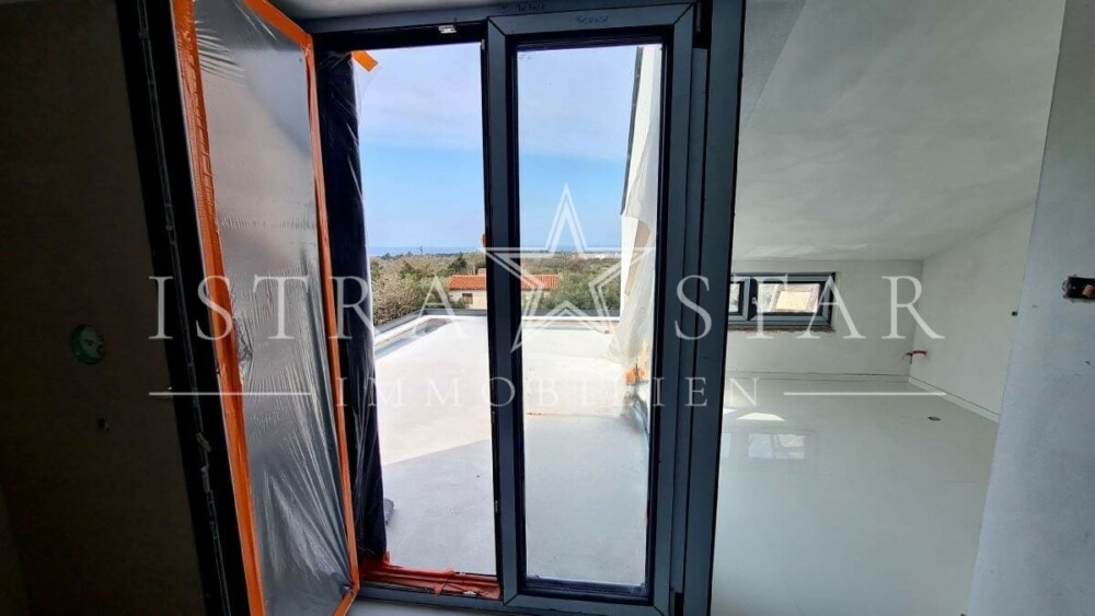 Neubau, Maisonette-Wohnung mit zwei großen Terrassen Meerblick, Nähe Porec - Wohnung - ISTRA STAR, die schönsten Immobilien in Kroatien & Istrien