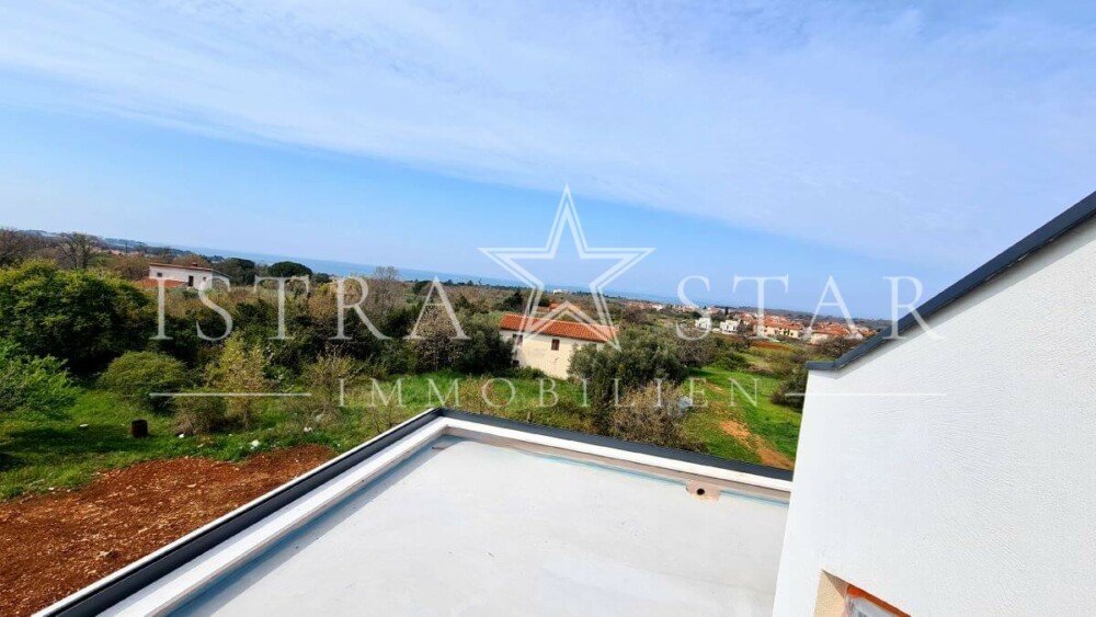 Neubau, Maisonette-Wohnung mit zwei großen Terrassen Meerblick, Nähe Porec - Wohnung - ISTRA STAR, die schönsten Immobilien in Kroatien & Istrien