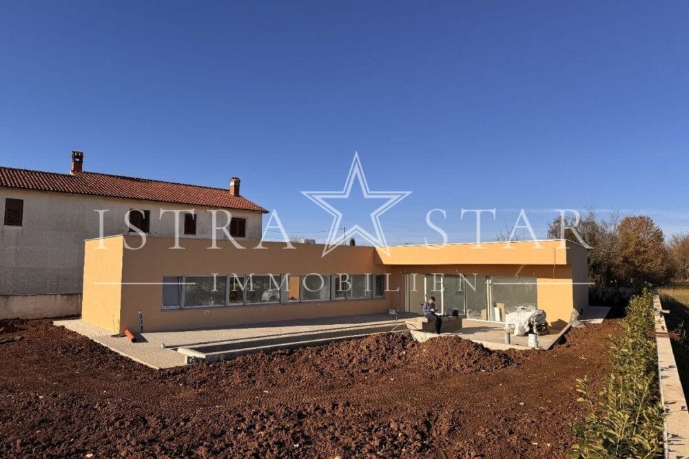 Modernes Neubauprojekt Bungalow mit Garten und Pool in Zminj