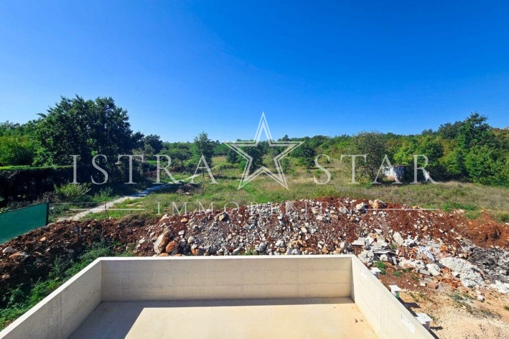 Neue, stilvolle Villa mit Pool in der Bauphase nahe Porec