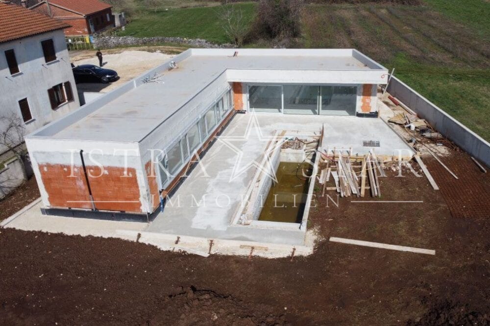 Modernes Neubauprojekt Bungalow mit Garten und Pool in Zminj