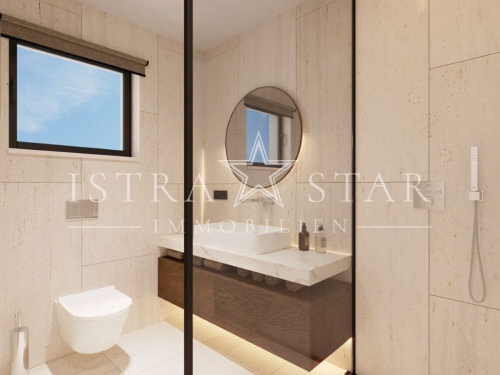 Traumhaftes Neubauhaus - Modernes Design und privater Pool nahe Baderna