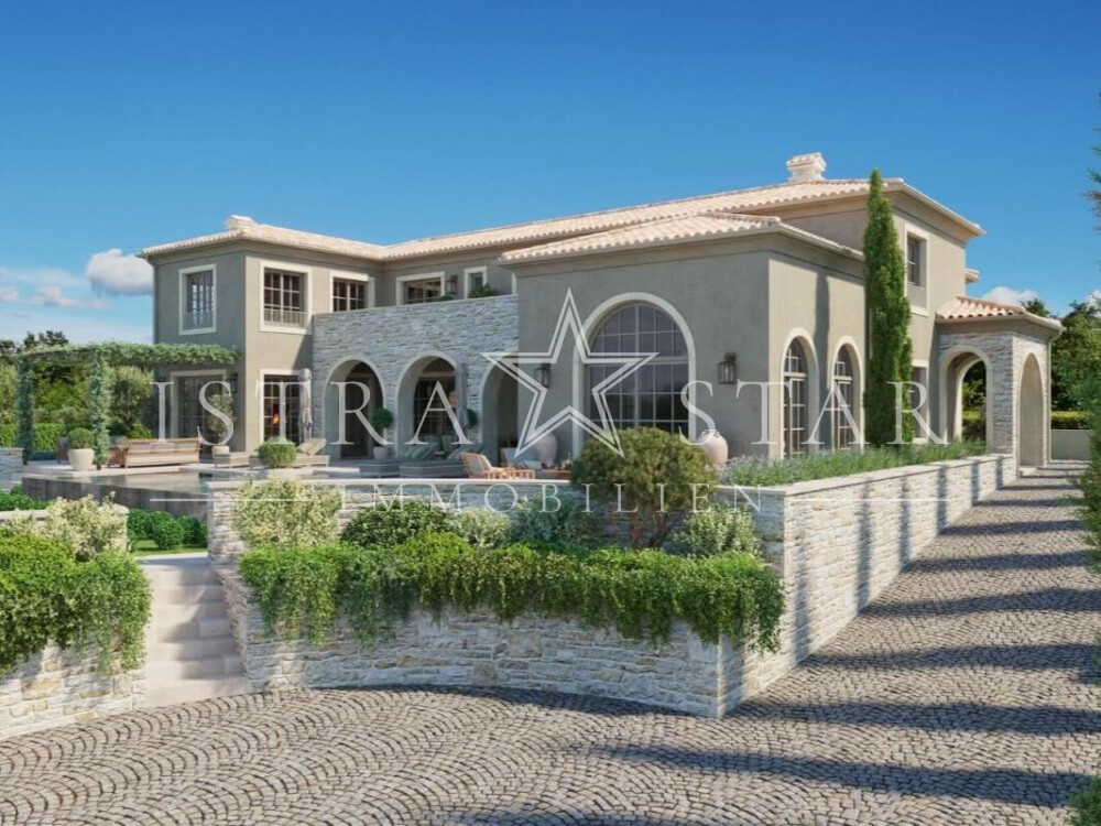 Traumhafte Luxusvilla mit Pool und großzügiger Gartenanlage bei Vizinada