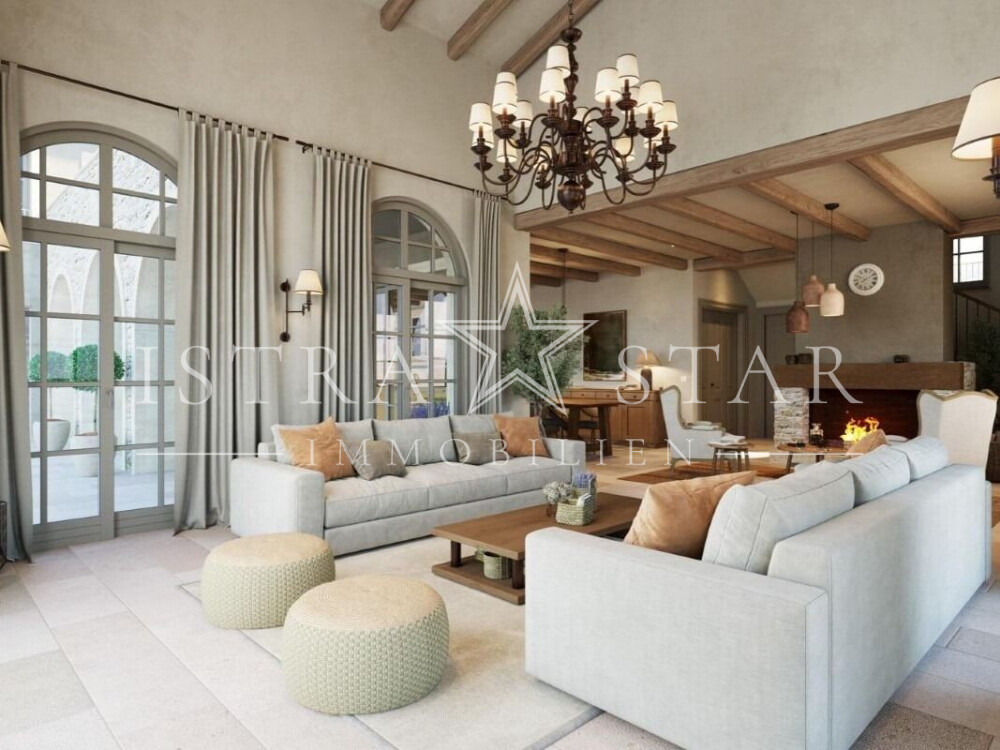 Traumhafte Luxusvilla mit Pool und großzügiger Gartenanlage bei Vizinada