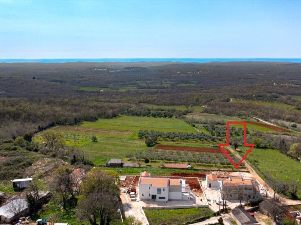 Luxuriöses Haus mit Pool und Meeresblick in ruhiger Umgebung nahe Porec