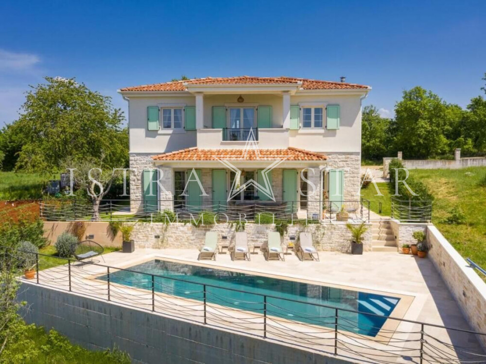 Traumhafte moderne Villa im Istrischen Design mit Pool in der Nähe von Porec