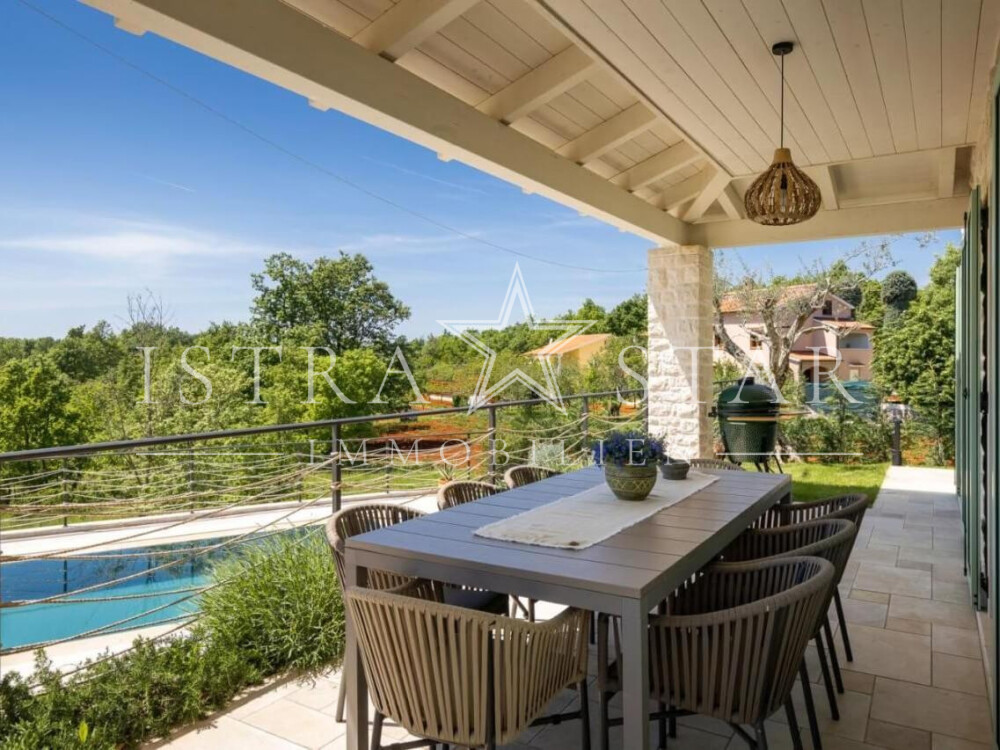 Traumhafte moderne Villa im Istrischen Design mit Pool in der Nähe von Porec