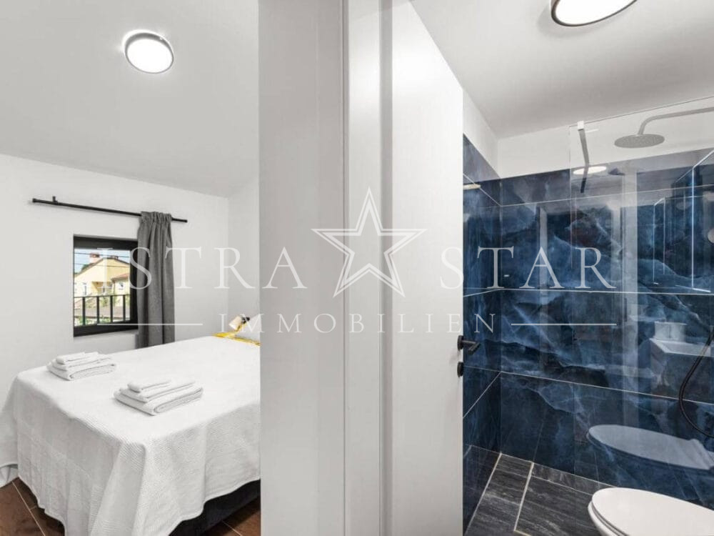 Authentisches renoviertes Steinhaus im istrischen Stil mit Pool bei Porec
