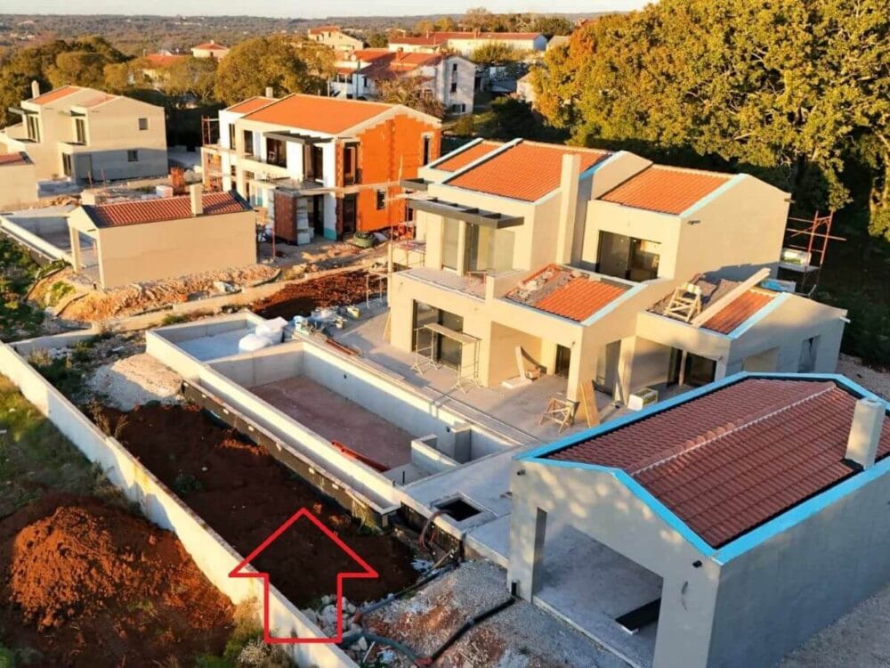 Luxuriöses Haus mit Pool und Meeresblick in ruhiger Umgebung nahe Porec