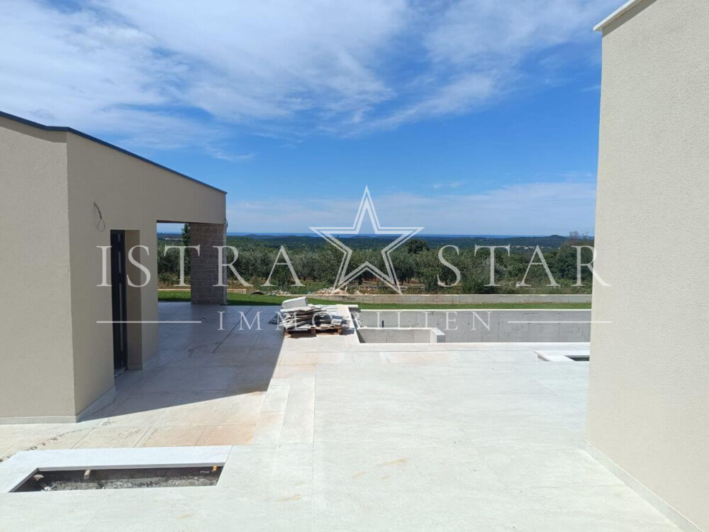 Luxuriöses Haus mit Pool und Meerblick in ruhiger Umgebung nahe Porec