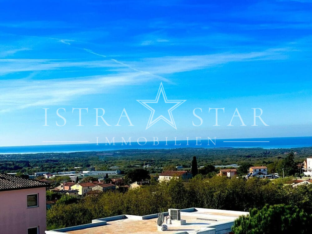 Stilvolle Doppelhaushälfte modern renoviert mit Meerblick und Pool in Kastelir