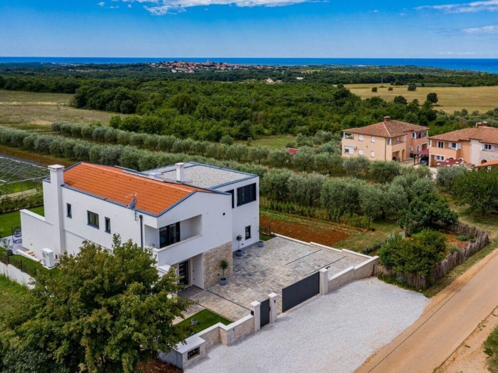 Premium-Villa mit Meerblick – Erhabener Luxus, der keine Wünsche offenlässt, nahe Tar