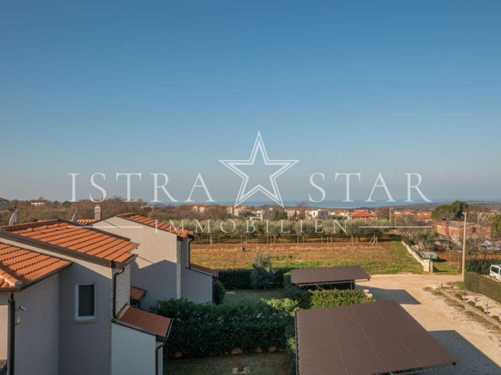 Exklusives Modernes Haus mit Pool und Meerblick, ruhige Strandnähe bei Porec