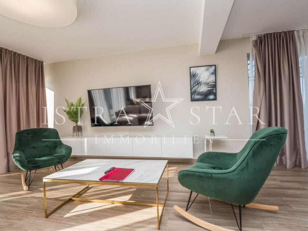 Exklusives Modernes Haus mit Pool und Meerblick, ruhige Strandnähe bei Porec