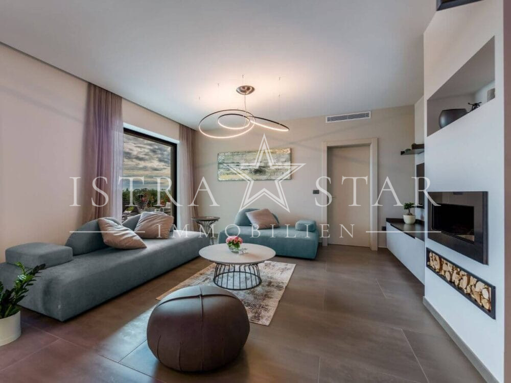 Premium-Villa mit Meerblick – Erhabener Luxus, der keine Wünsche offenlässt, nahe Tar