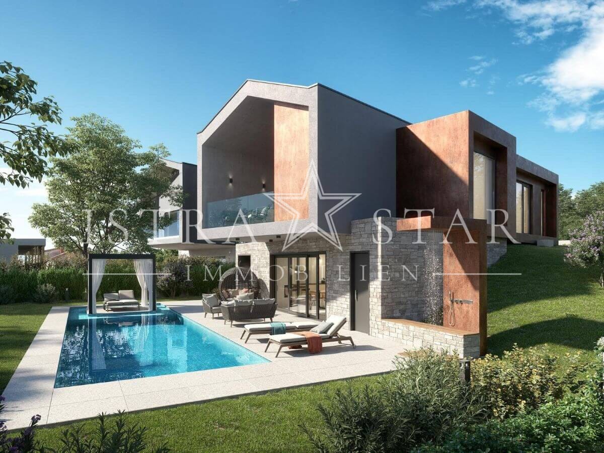 Luxuriöse Designvilla mit Pool und Wellnessbereich nahe Porec