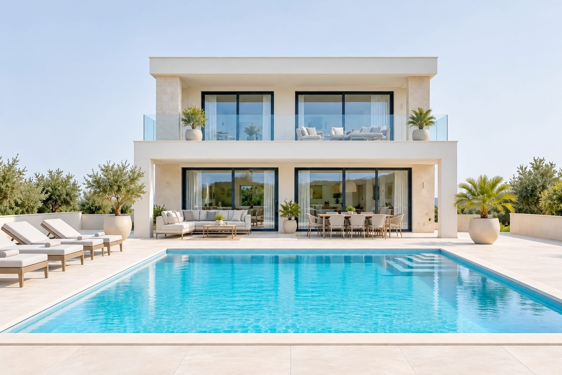 Moderne Villa mit Pool in Istrien